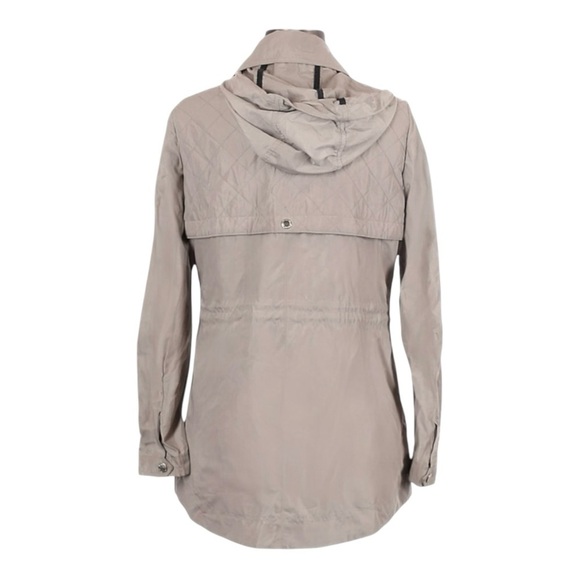 Nautica Beige Classic Hooded Lightweight Utility Jacket Size S - Picture 2 of 11